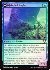 Grizzled Angler // Grisly Anglerfish - Foil